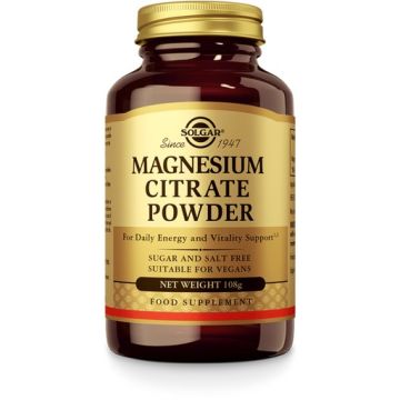 Solgar Magnesium Citraat poeder 108 gram