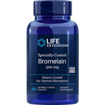 Life Extension Specially-Coated Bromelain 500 mg