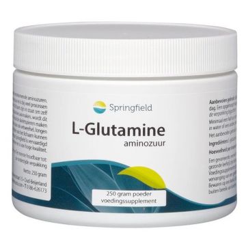 Springfield L-Glutamine poeder 250 gram