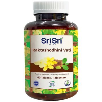 Sri Sri Tattva Raktashodhini Vati 60 tabletten