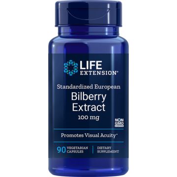 Life Extension Standardized European Bilberry Extract 90 capsules
