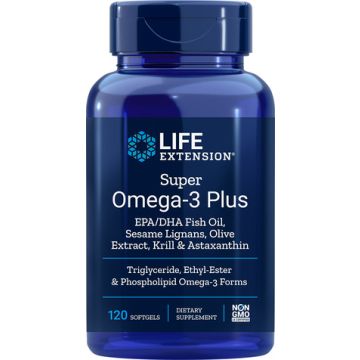Life Extension Super Omega-3 EPA/DHA Plus 120 capsules