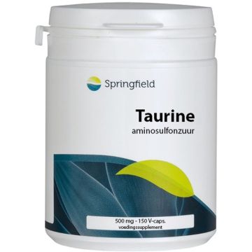 Springfield Taurine 500 mg 150 capsules