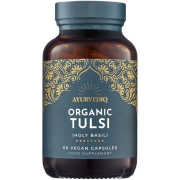 Ayurvediq Wellness Organic Tulsi / Holy Basil 60 capsules biologisch