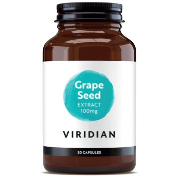 Viridian Grape Seed Extract 100 mg 30 capsules