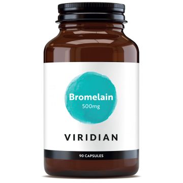 Viridian Bromelain 500 mg 90 capsules