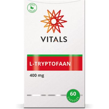 Vitals L-Tryptofaan 400 mg 60 capsules