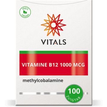 Vitals Vitamine B12 1000 mcg 100 zuigtabletten