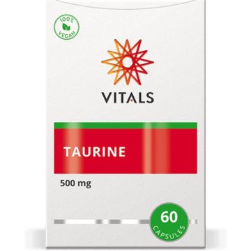 Vitals Taurine 500 mg 60 capsules