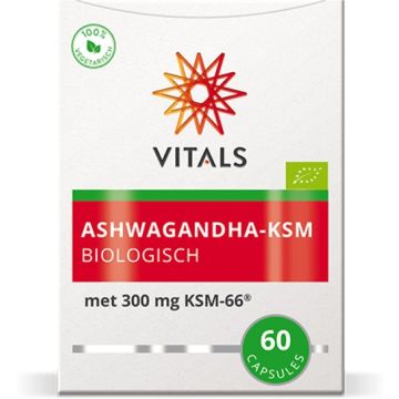 Vitals Ashwagandha KSM-66® 60 capsules biologisch