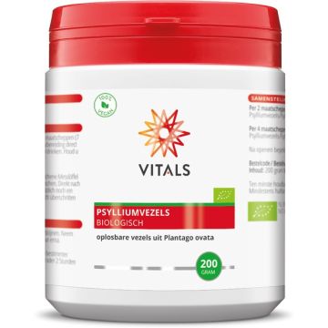 Vitals Psyllium vezels 200 gram biologisch