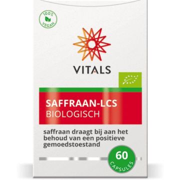 Vitals Saffraan-LCS Biologisch 60 capsules biologisch