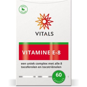 Vitals Vitamine E-8 100 mg 60 softgels