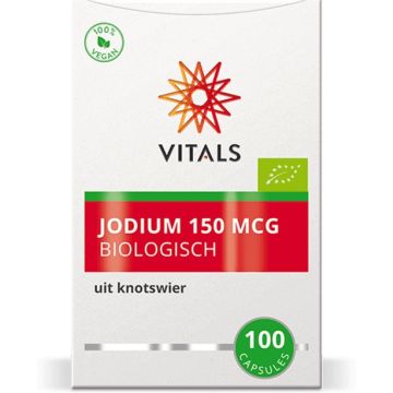 Vitals Jodium 150 mcg 100 capsules biologisch