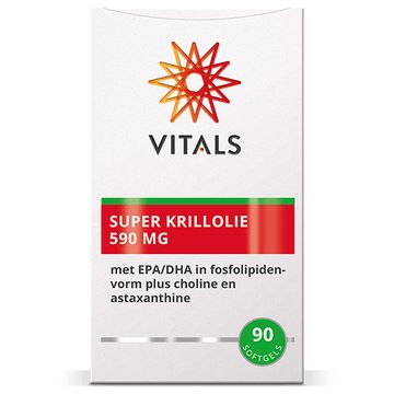Vitals Super Krillolie 590 mg 90 softgels