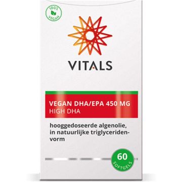 Vitals Vegan DHA/EPA 450 mg 60 softgels