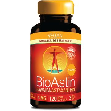 Nutrex Hawaii Vegan Astaxanthine Bioastin 4 mg 120 softgels