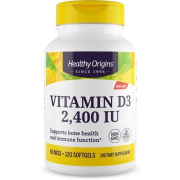 Healthy Origins Vitamine D3 2400 IE (MCT olie)