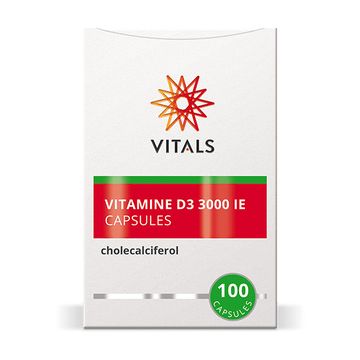 Vitals Vitamine D3 3000 75 mcg 100 capsules