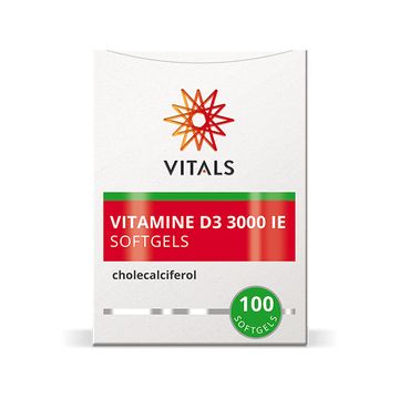 Vitals Vitamine D3 3000 IE 100 softgels