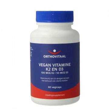 Orthovitaal Vegan Vitamine K2 & D3 60 capsules