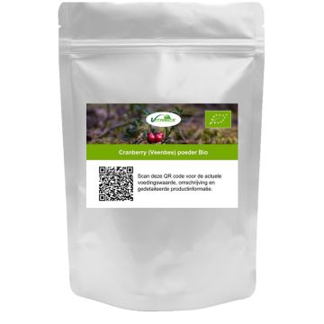 Vitanics Cranberry (Veenbes) poeder Bio biologisch