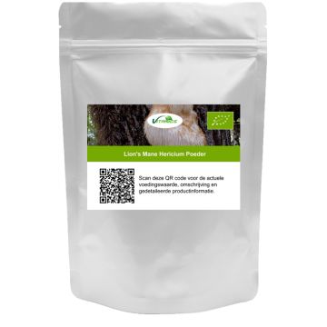 Vitanics Hericium Poeder Bio biologisch