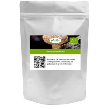 Vitanics Shiitake Poeder Bio biologisch