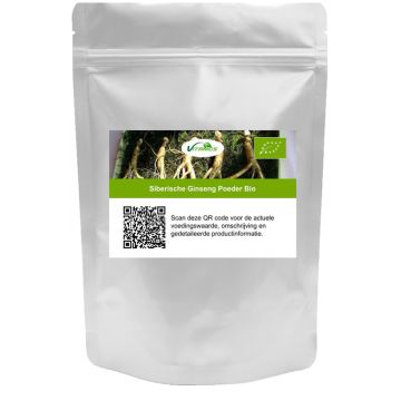 Vitanics Siberische Ginseng Poeder Bio biologisch