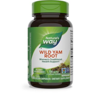 Nature's Way Wild Yam Root 100 capsules