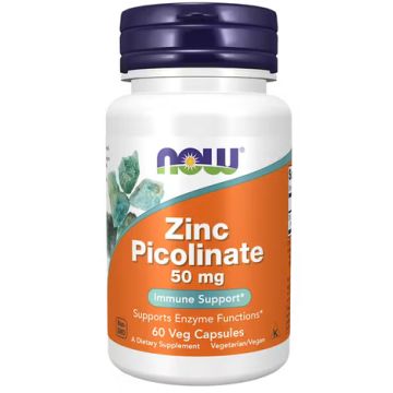 NOW Foods Zinc Picolinate 50 mg 60 capsules