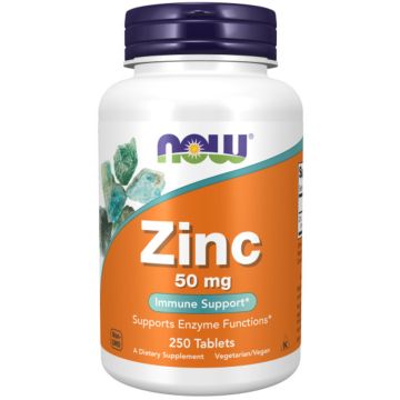 NOW Foods Zink Gluconaat 50 mg