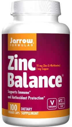 Jarrow Formulas Zinc Balance 100 capsules